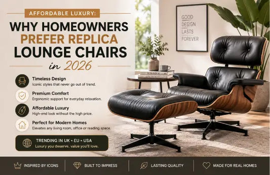 Affordable Luxury: Why Homeowners Prefer Replica Lounge Chairs in 2026