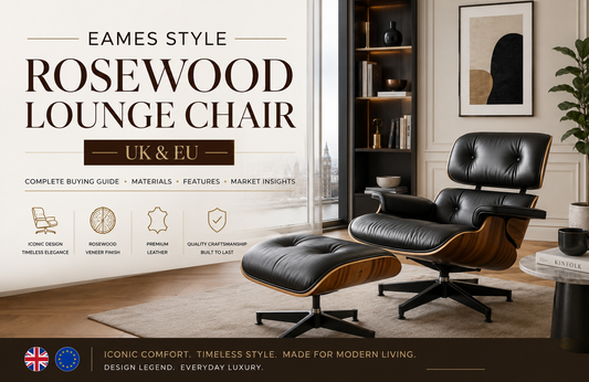 Eames Style Rosewood Lounge Chair UK &amp; EU: Complete Buying Guide, Materials, Features, and Market Insights