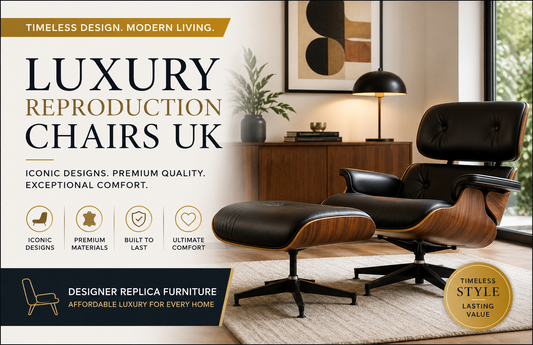 Luxury Reproduction Chairs UK: Why Designer Replica Furniture Is the Smart Choice for Modern Homes