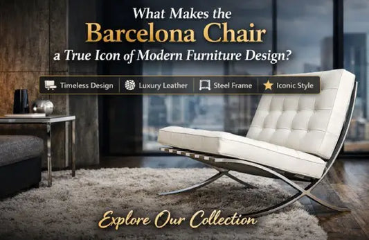 What Makes the Barcelona Chair a True Icon of Modern Furniture Design?