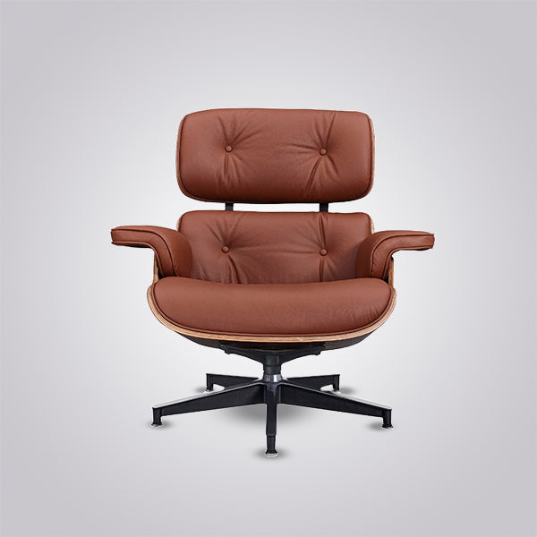 Charles Eames Iconic Lounge Chair & Ottoman - Rose Wood | White - Premium Lounge Chairs from Interior Furnishes - Just $675! Shop now at Interior Furnishes