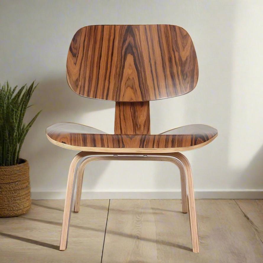 Eames Style LCW Plywood Chair - Rose Wood | Interior Furnishes - Premium Lcw Plywood from Interior Furnishes - Just $129.00! Shop now at interior Furnishes