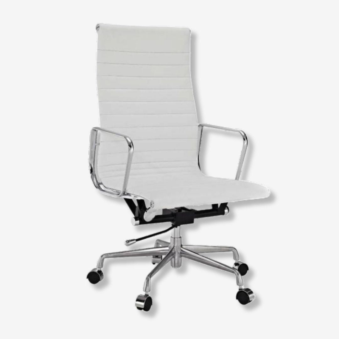 Eames Thin Pad Chair - Stylish High Back Support Office Seat | Luxe Funrishes - Premium Thin Pad Chairs from Luxe Furnishes - Just $325! Shop now at Luxe Furnishes