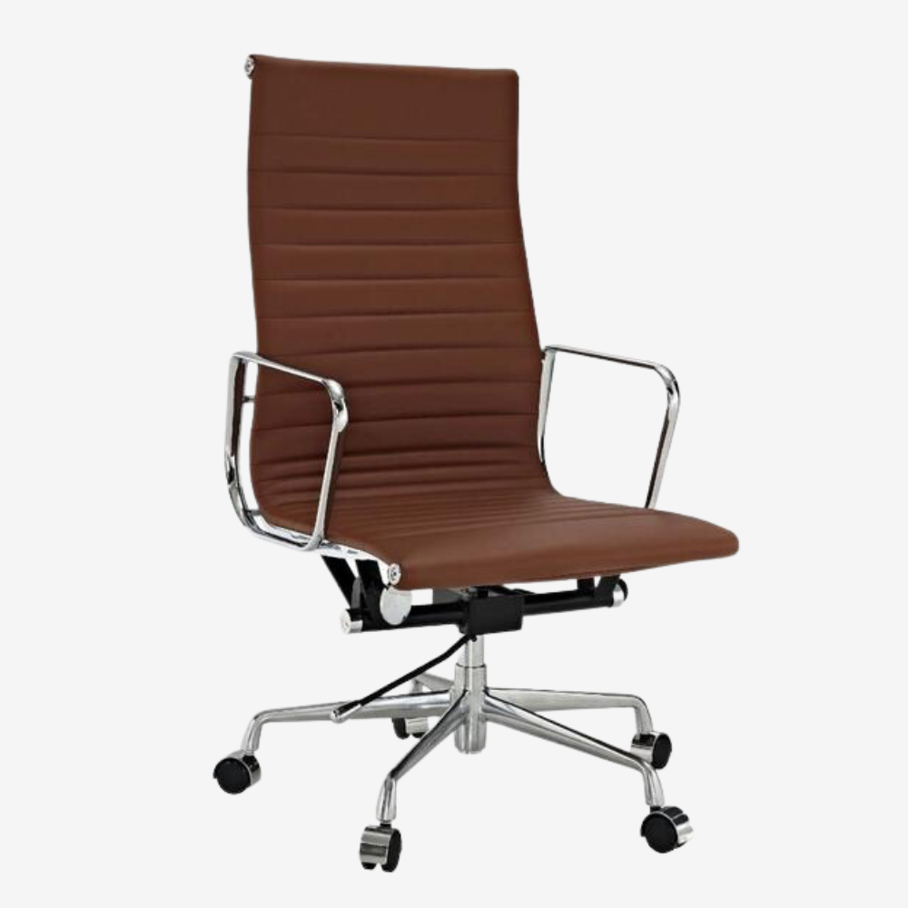 Eames Thin Pad Chair - Stylish High Back Support Office Seat | Luxe Funrishes - Premium Thin Pad Chairs from Luxe Furnishes - Just $325! Shop now at Luxe Furnishes