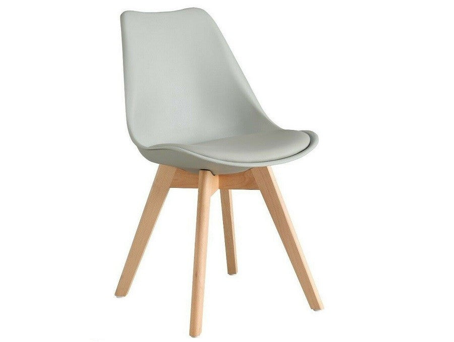 Modern Tulip Dining Chair - White - Premium Tulip Chair from Luxe Furnishes - Just $35! Shop now at Luxe Furnishes