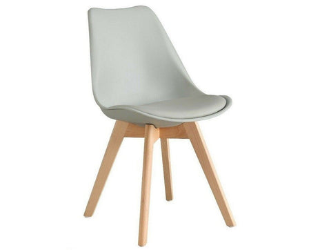 Modern Tulip Dining Chair - White - Premium Tulip Chair from Luxe Furnishes - Just $35! Shop now at Luxe Furnishes