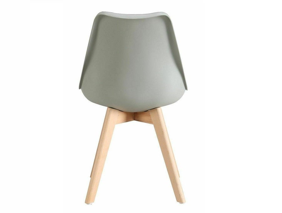 Modern Tulip Dining Chair - Grey