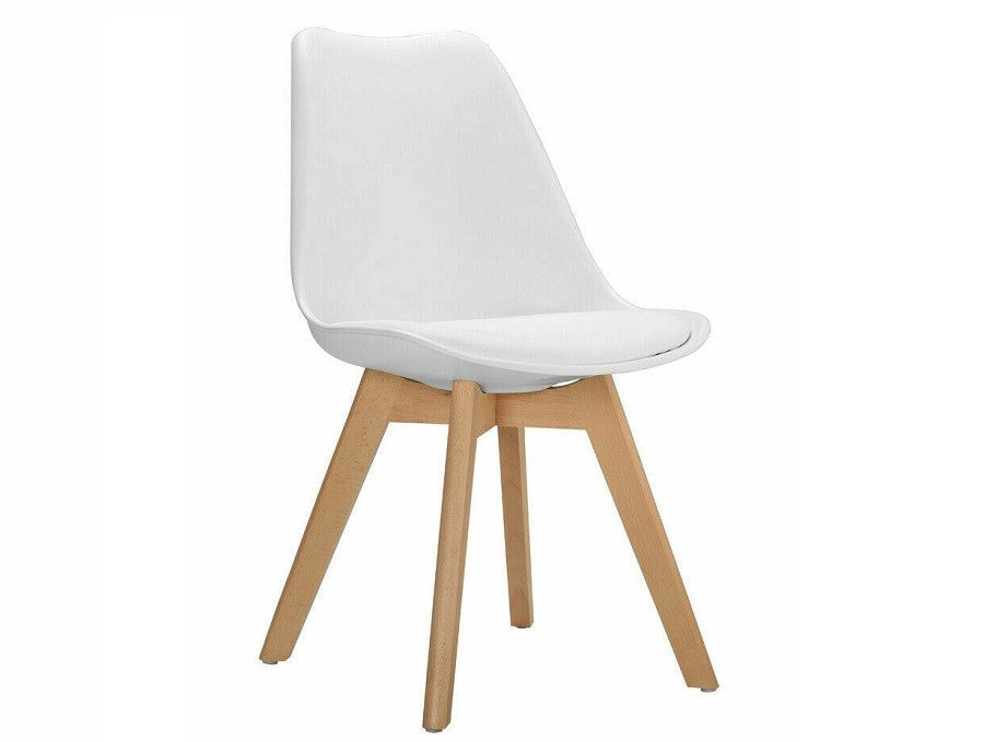 Modern Tulip Dining Chair - White - Premium Tulip Chair from Luxe Furnishes - Just $35! Shop now at Luxe Furnishes