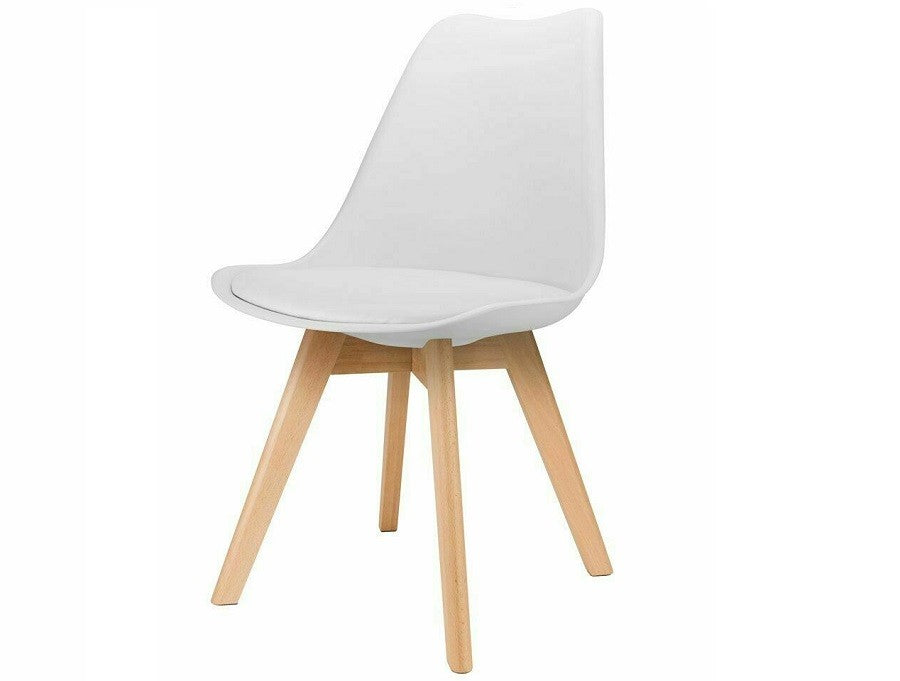 Modern Tulip Dining Chair - Black