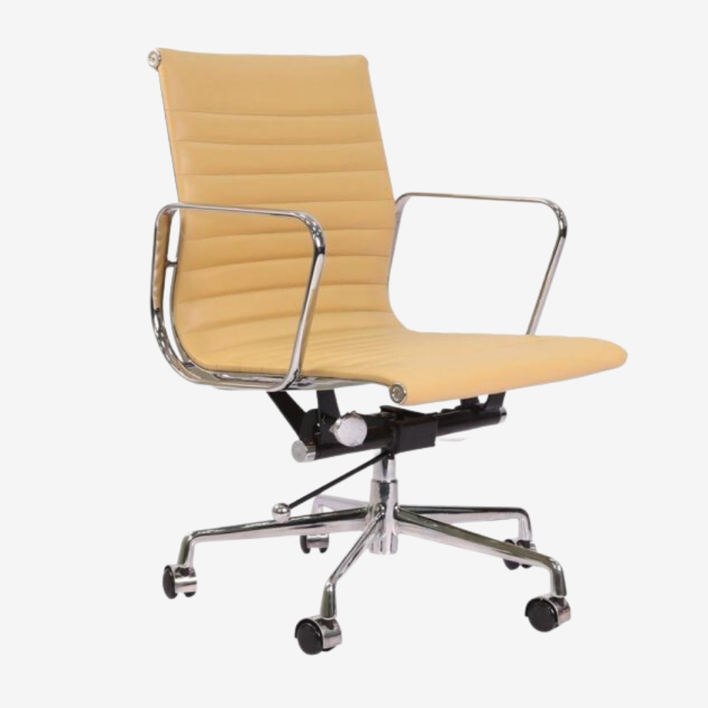 Mystical Office Chair - Enchanted Eames Low Back Seat - Unique Desk Seating - Home Office Decor - Comfortable Work Chair - Premium Thin Pad Chairs from Luxe Furnishes - Just $295! Shop now at Luxe Furnishes