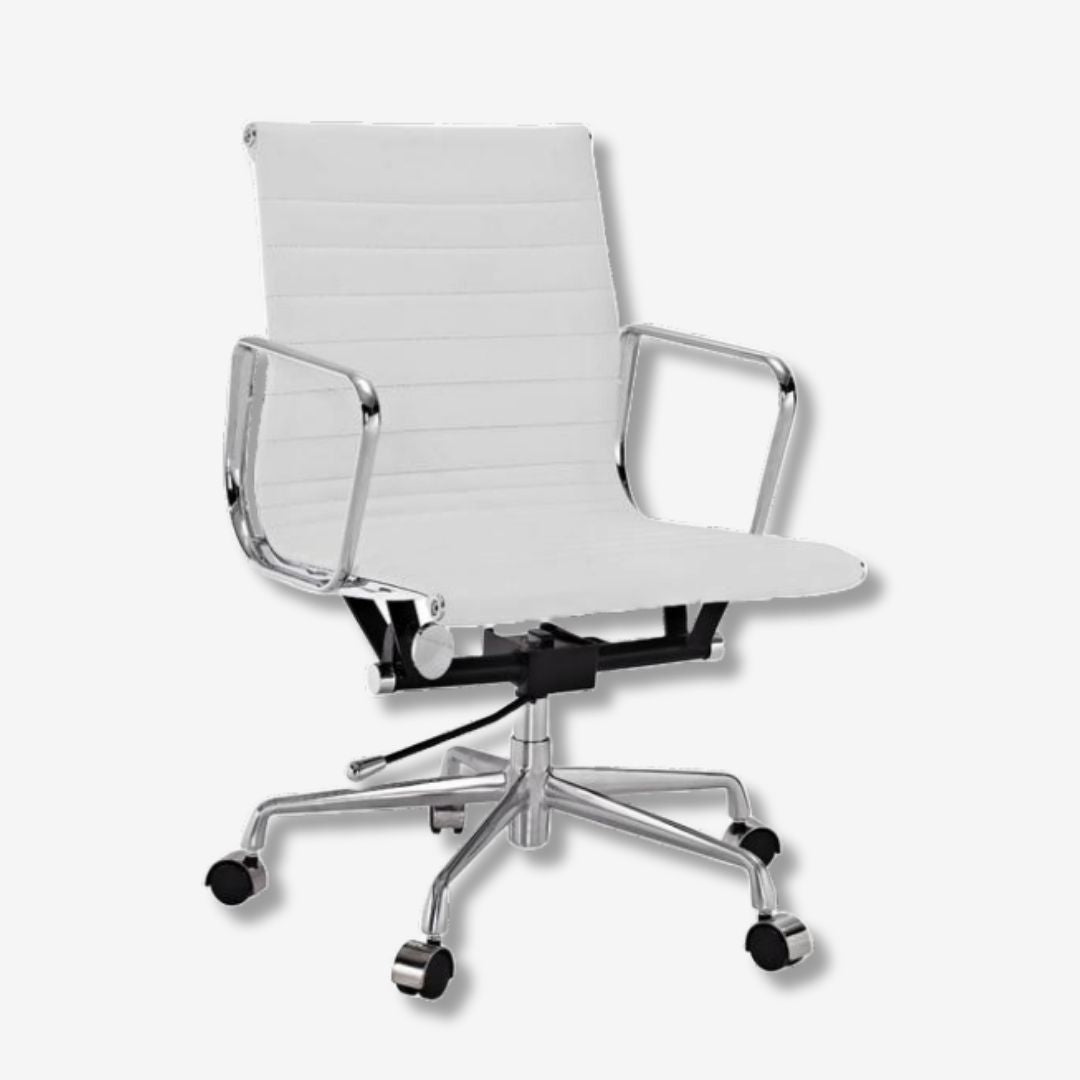 Enchanted Eames Thin Pad Low Back Office Chair - Comfortable Office Chair For Home - Premium Thin Pad Chairs from Luxe Furnishes - Just $295! Shop now at Luxe Furnishes