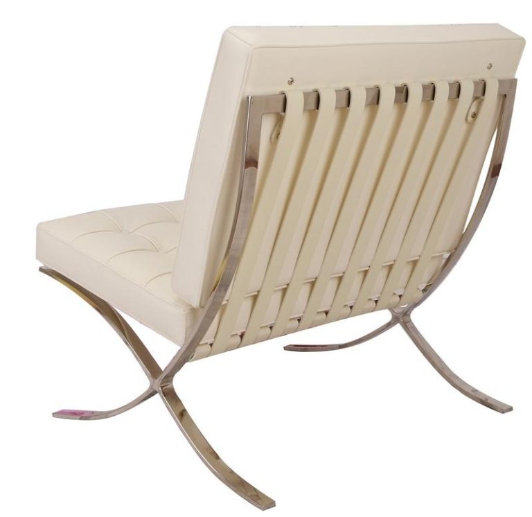 Mies Barcelona Pavilion Chair - Premium Italian Leather | Chocolate Brown Interior Furnishes
