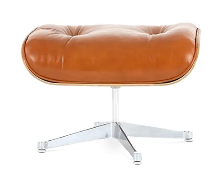 Premium Eames Style Chair Replica - Walnut Veneer Tan Brown