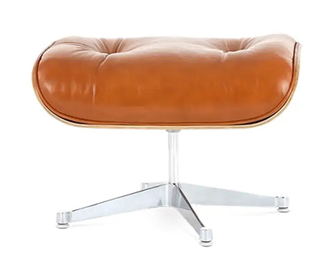 Premium Eames Style Chair Replica - Walnut Veneer Tan Brown