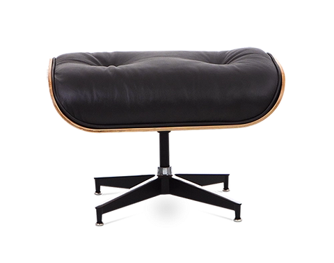 Iconic Design Charles Eames Lounge Chair & Ottoman – Rose Wood  Black