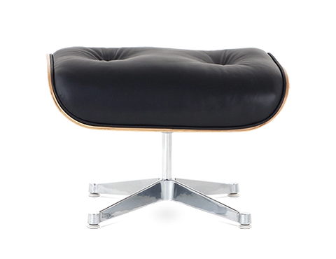 Iconic Design Charles Eames Lounge Chair & Ottoman – Rose Wood  Black