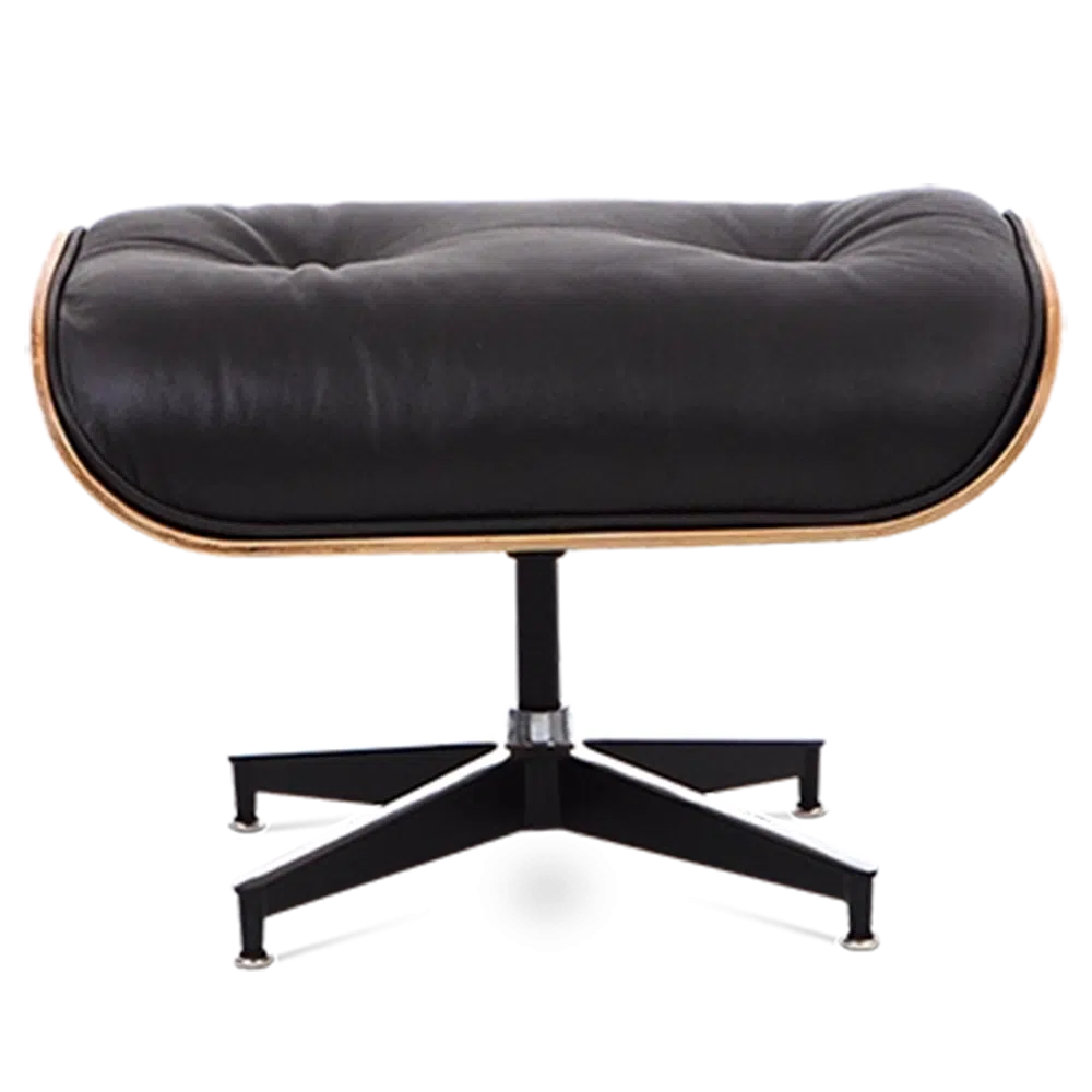 Iconic Design Charles Eames Lounge Chair & Ottoman – Rose Wood Chocolate Brown