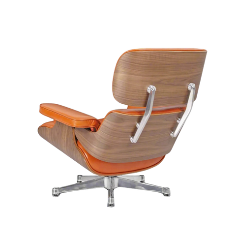 walnut wood eames lounge chair replica