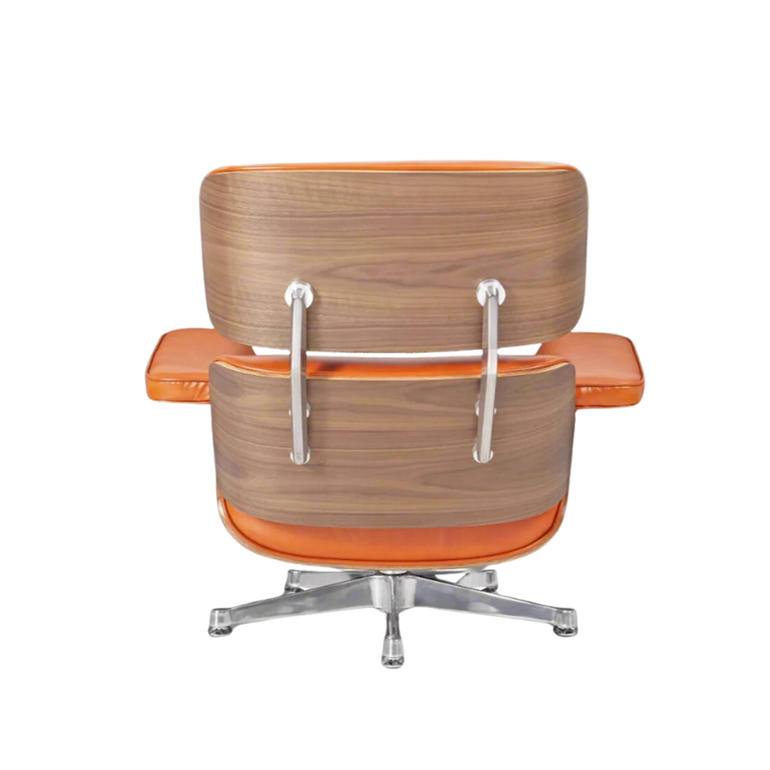 replica eames lounge chair walnut wood