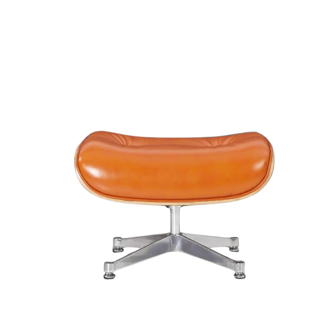 camel color eames lounge chair replica walnut veneer