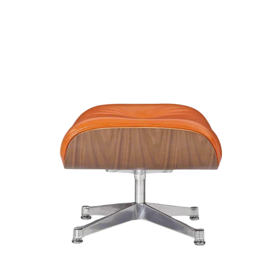 camel color eames lounge chair replica walnut wood