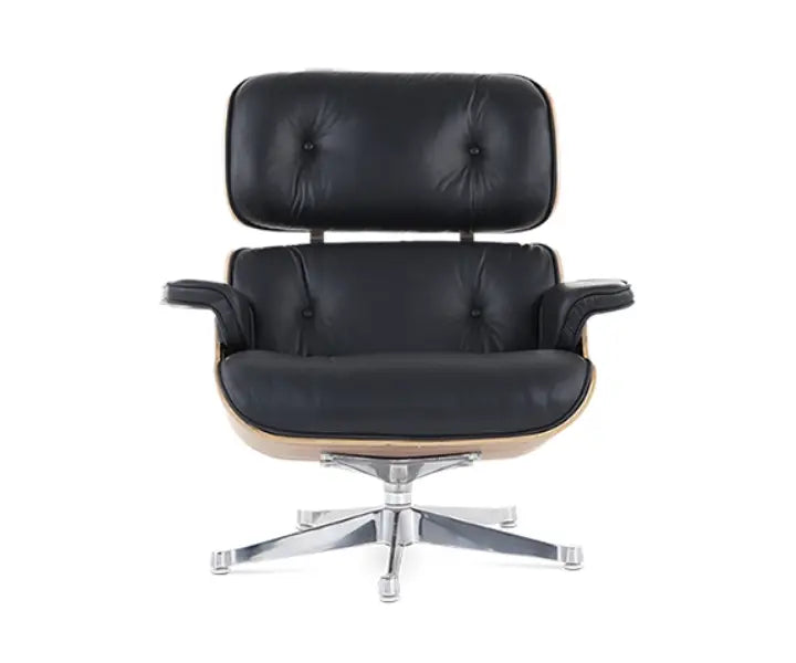 Premium Eames Style Chair Replica - Walnut Veneer Tan Brown
