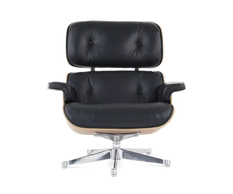 Premium Eames Style Chair Replica - Walnut Veneer Tan Brown