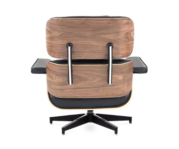 Premium Eames Style Chair Replica - Walnut Veneer Tan Brown