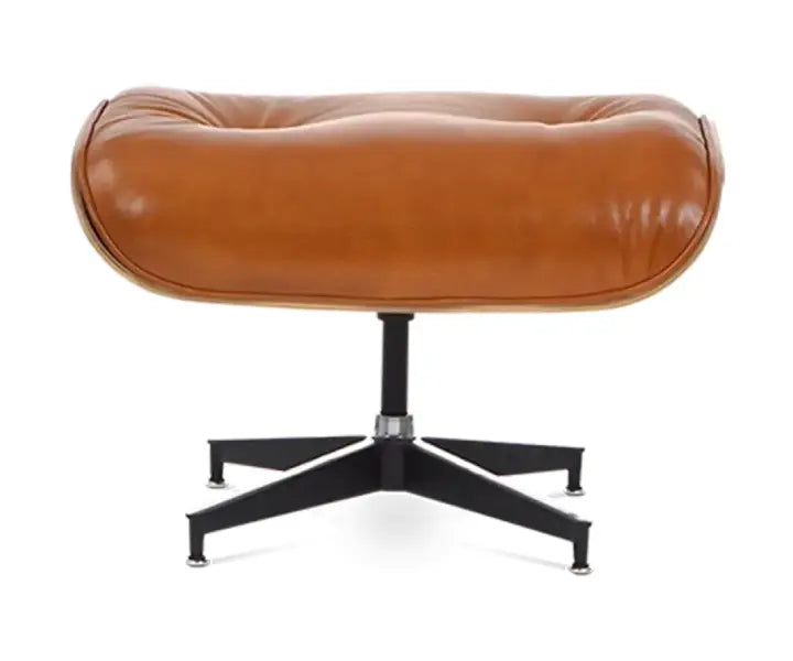 Premium Eames Style Chair Replica - Walnut Veneer Tan Brown
