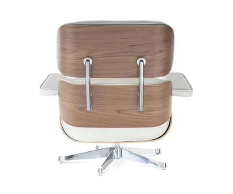 Premium Eames Style Chair Replica - Walnut Veneer Tan Brown