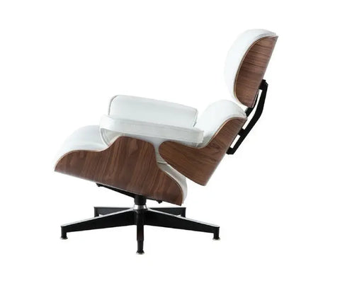 Premium Eames Style Chair Replica - Walnut Veneer Tan Brown