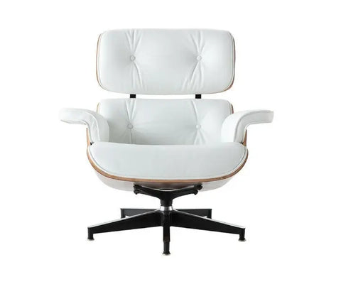 Premium Eames Style Chair Replica - Walnut Veneer Tan Brown